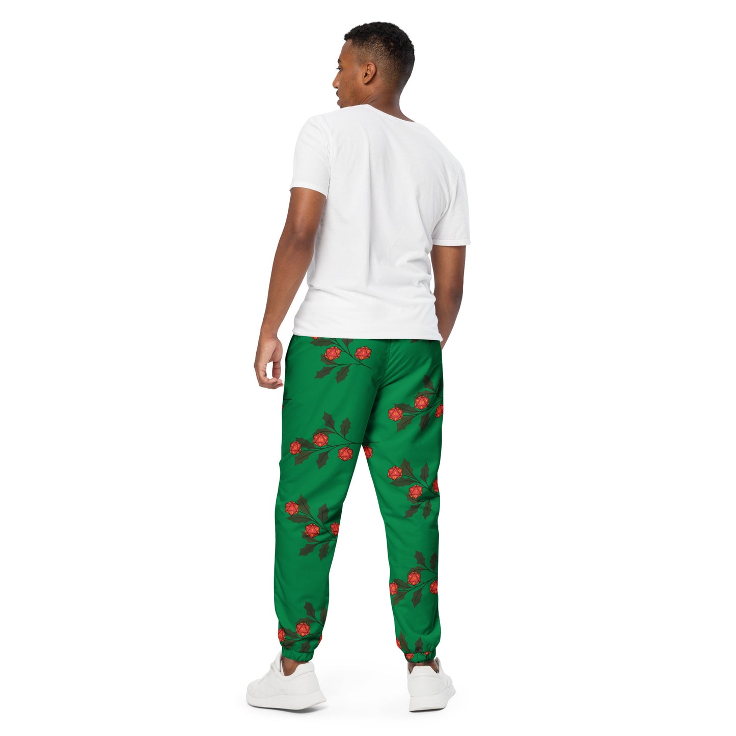 Merry Critmas Ugly Holiday Tabletop Gaming Sweat Pants