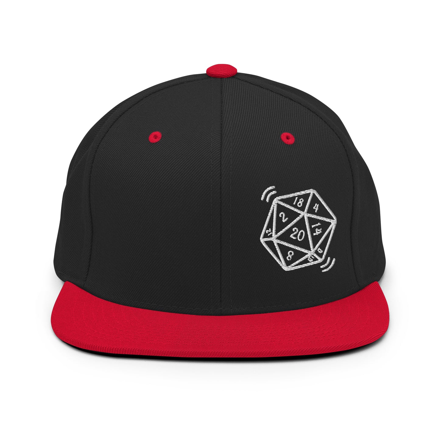 Nat D20 Tabletop Gaming Snapback Hat