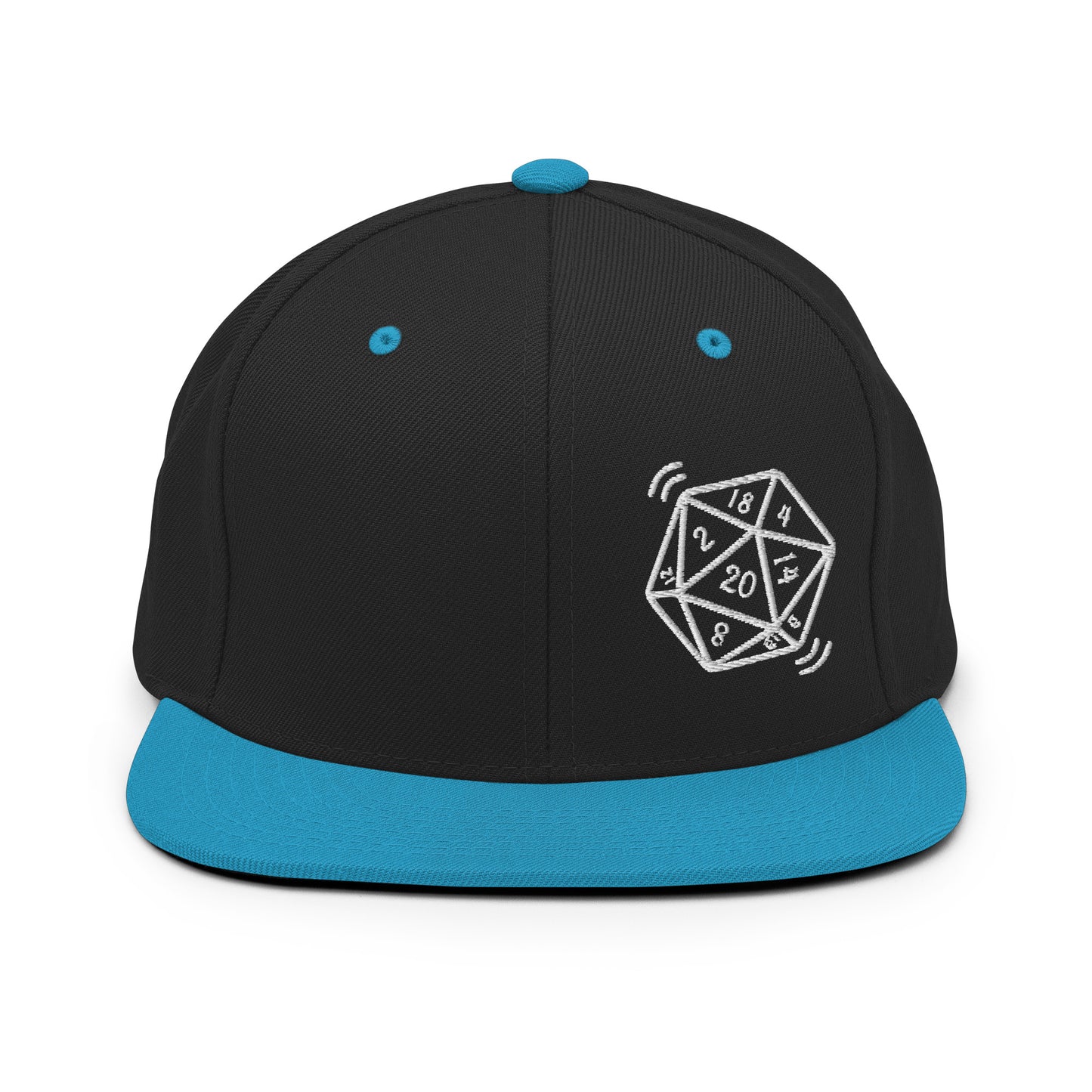 Nat D20 Tabletop Gaming Snapback Hat