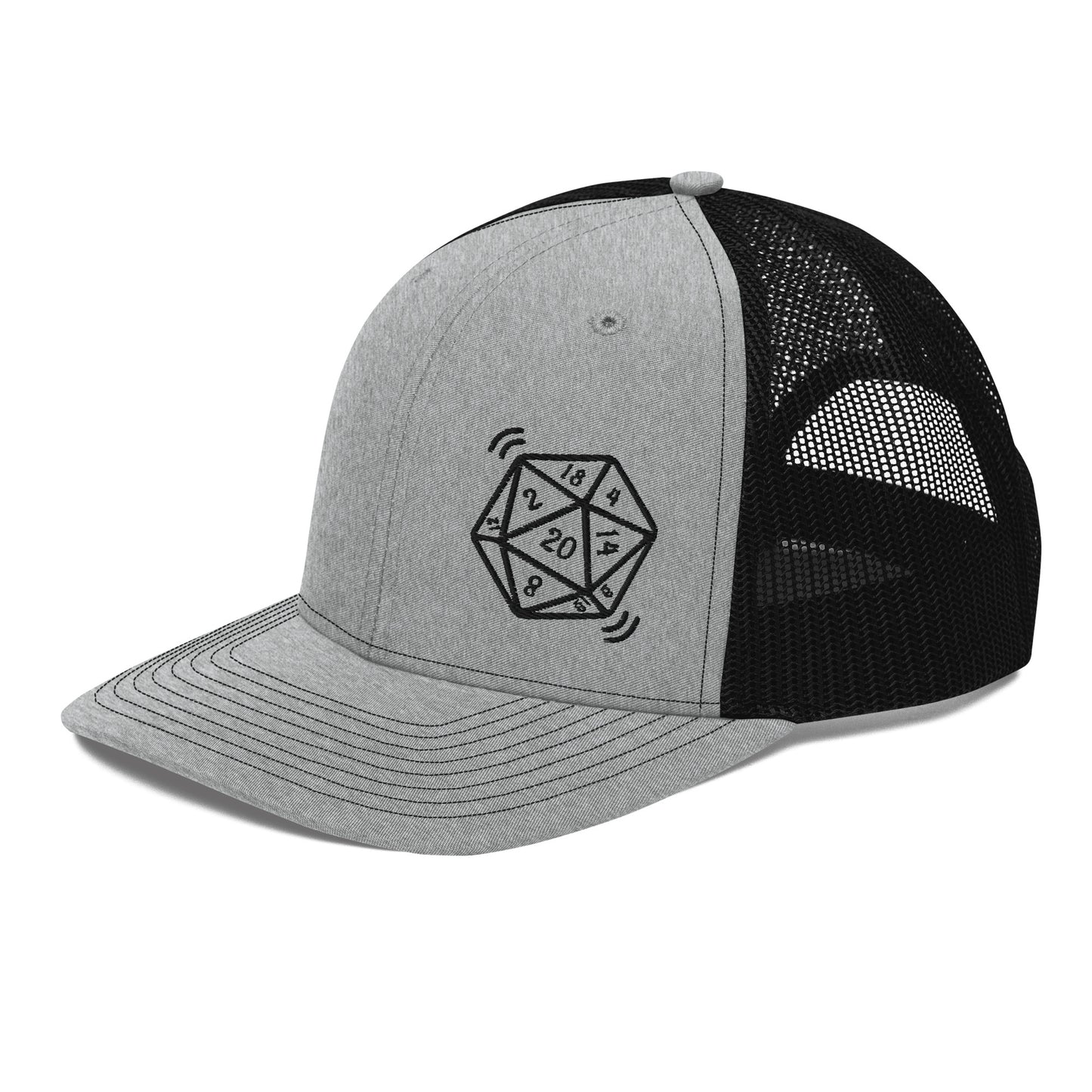 Nat D20 Tabletop Gaming Trucker Cap (Light)
