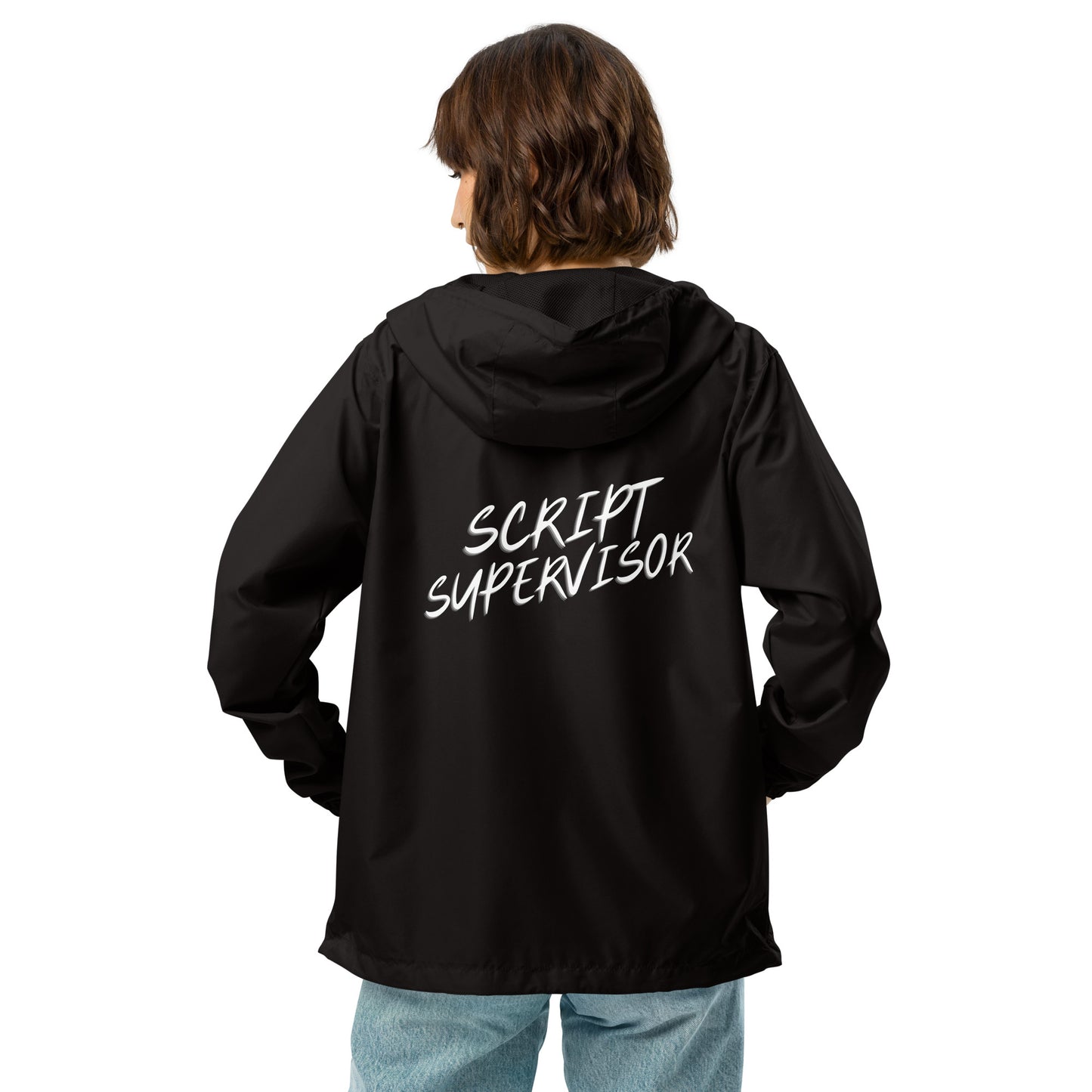Script Supervisor 50s Style lightweight zip up windbreaker