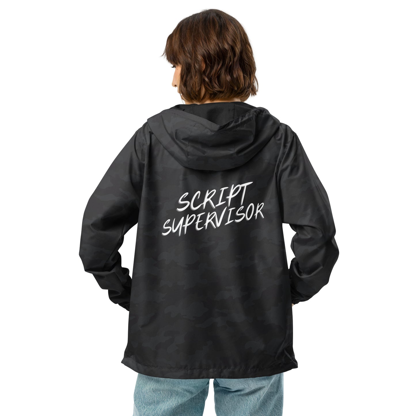 Script Supervisor 50s Style lightweight zip up windbreaker