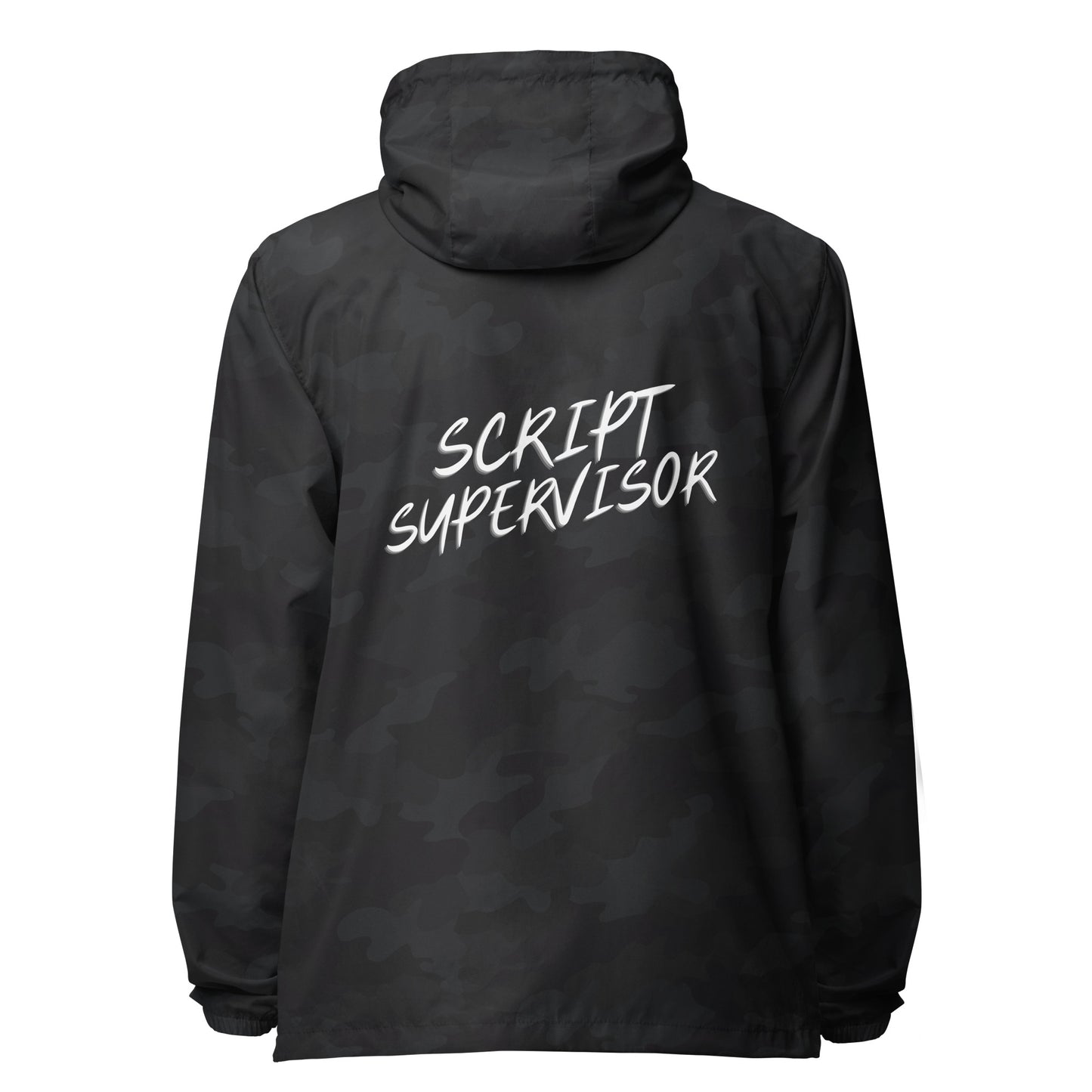 Script Supervisor 50s Style lightweight zip up windbreaker