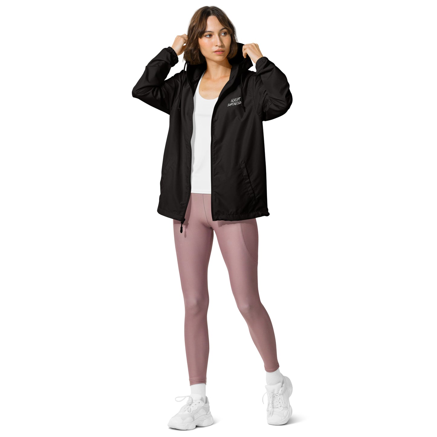 Script Supervisor 50s Style lightweight zip up windbreaker