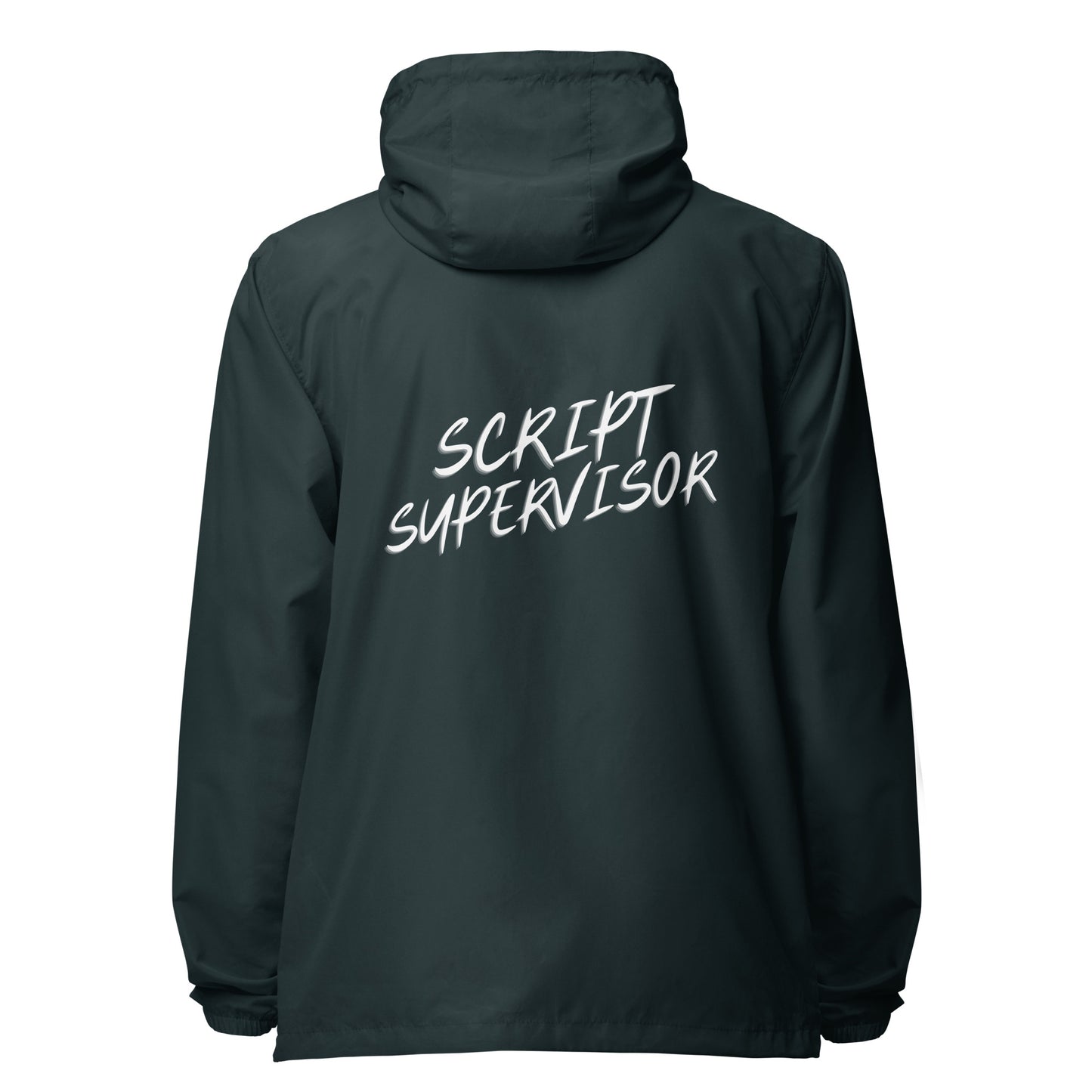 Script Supervisor 50s Style lightweight zip up windbreaker