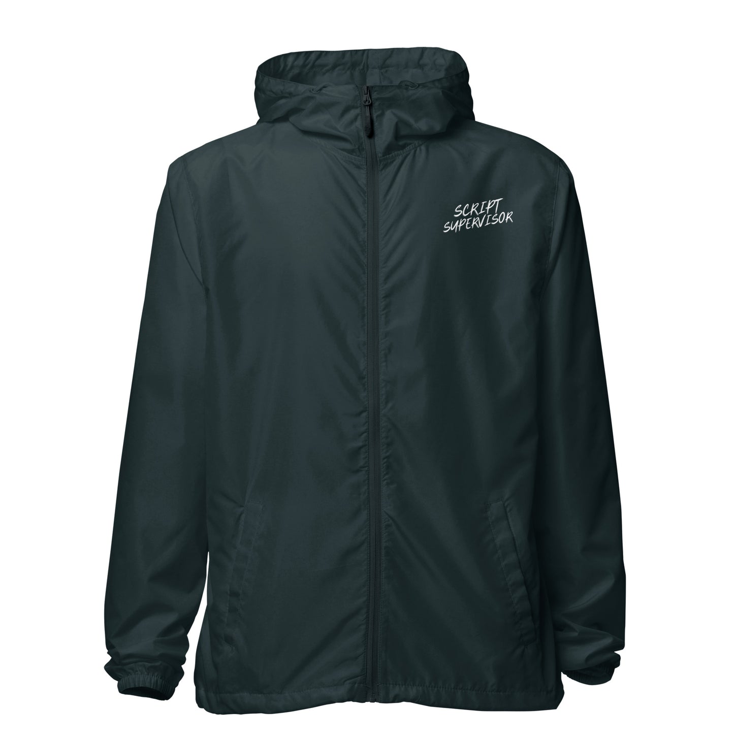 Script Supervisor 50s Style lightweight zip up windbreaker