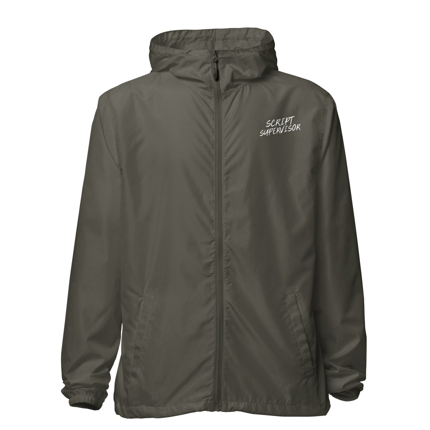 Script Supervisor 50s Style lightweight zip up windbreaker
