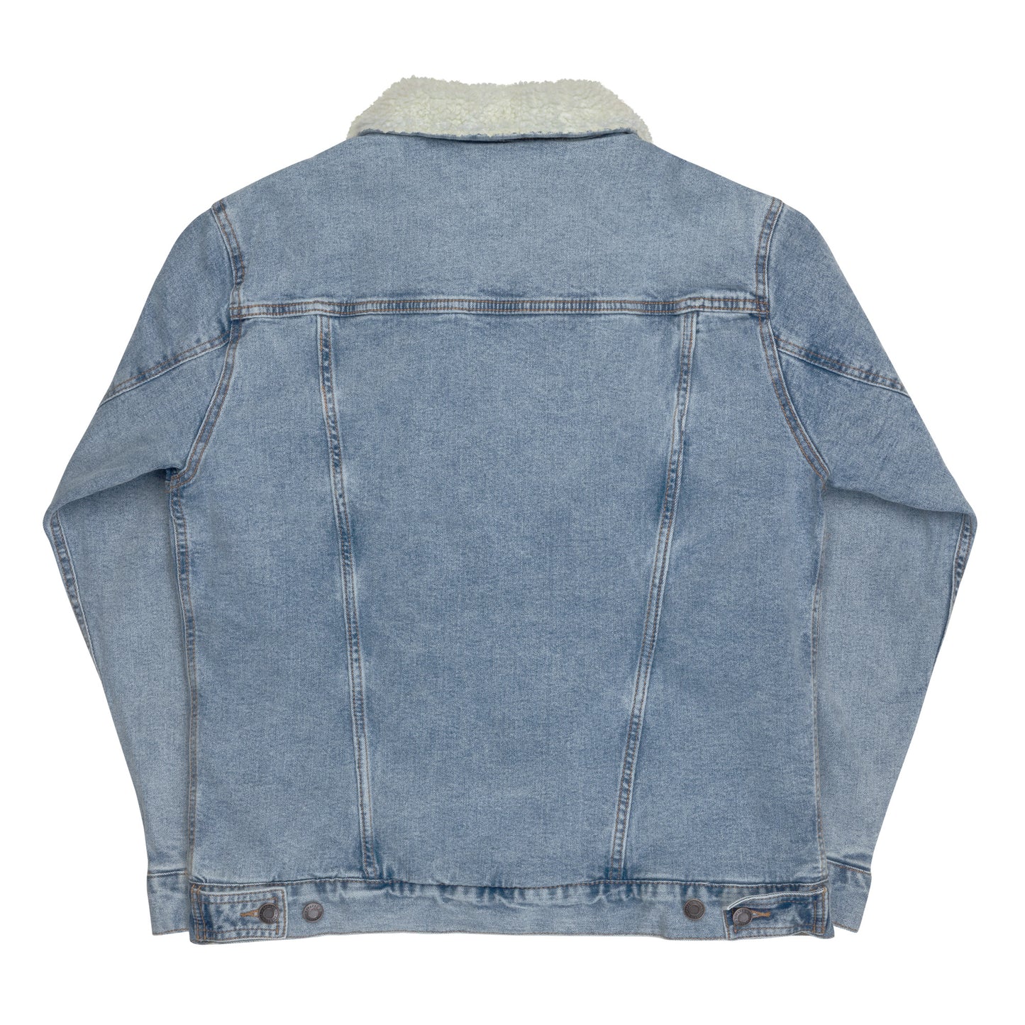 Non-Binary Betrothed Crew, Bachelorx Party, denim sherpa jacket