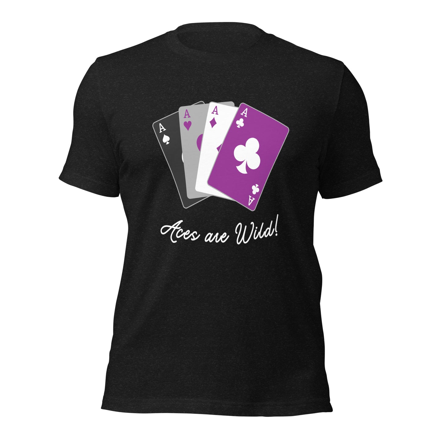 Aces are Wild Asexual Pride T-shirt