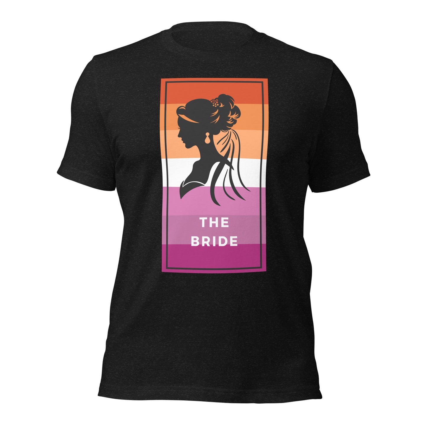 Lesbian Bride "Femme", Bridal Party T-shirt