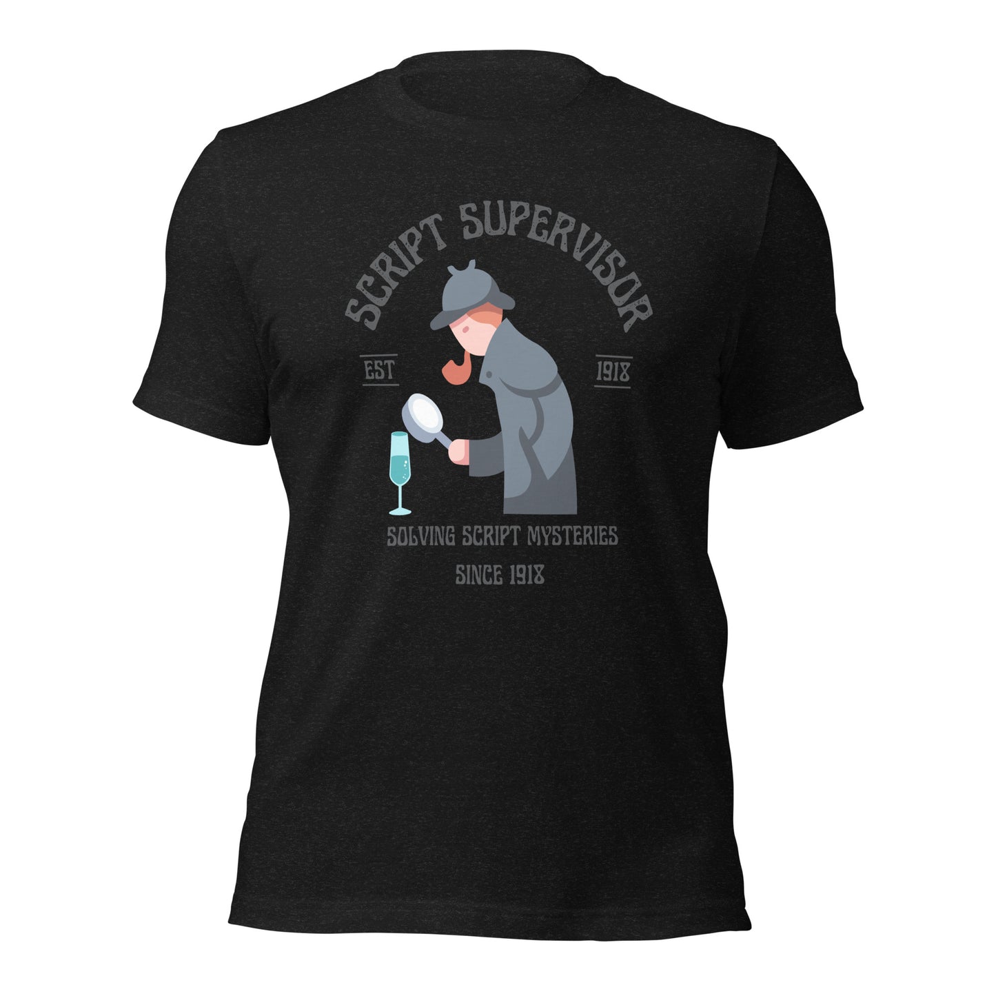 Script Supervisor Solving Mysteries T-shirt (Female)