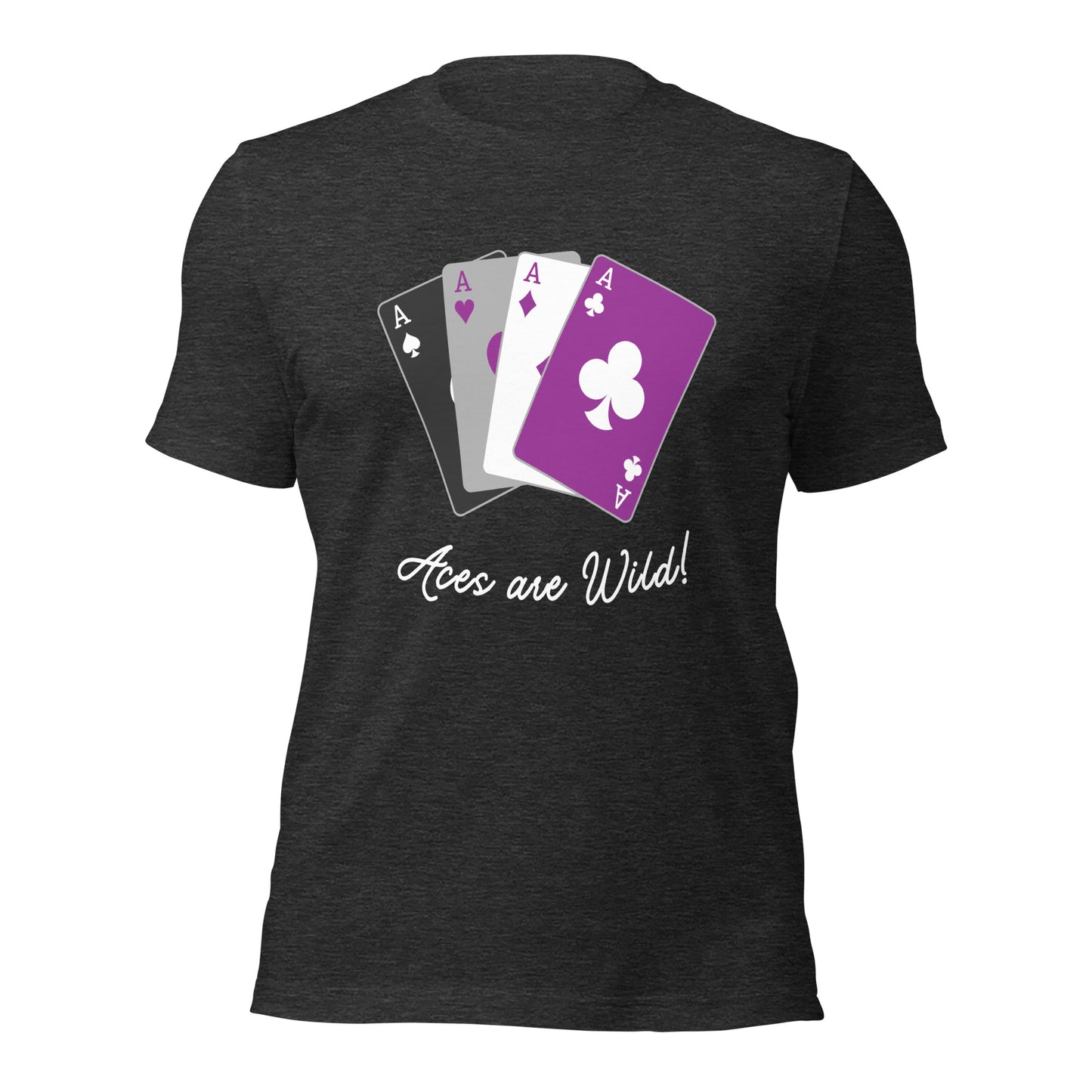Aces are Wild Asexual Pride T-shirt
