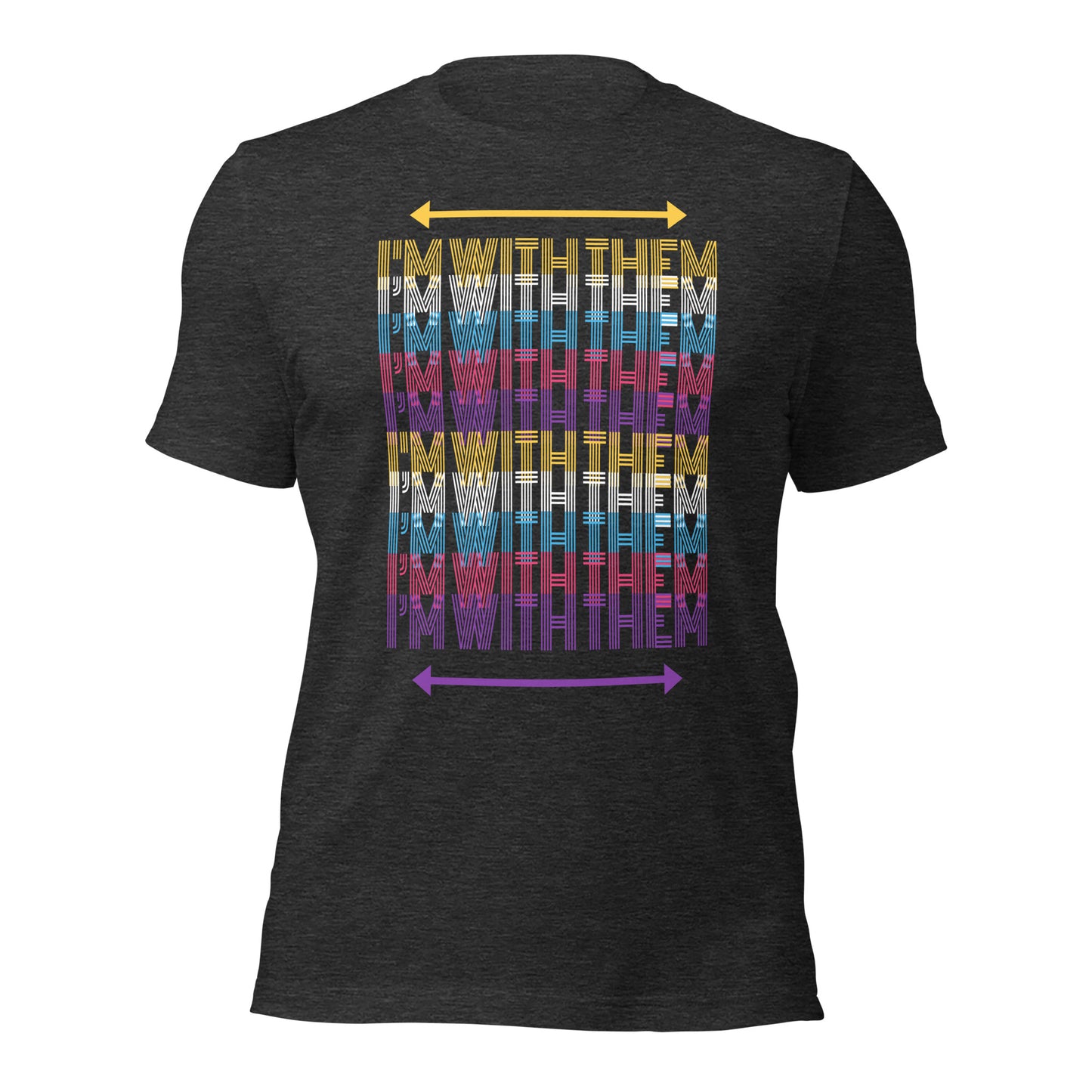 I'm With Them Polyamory T-shirt