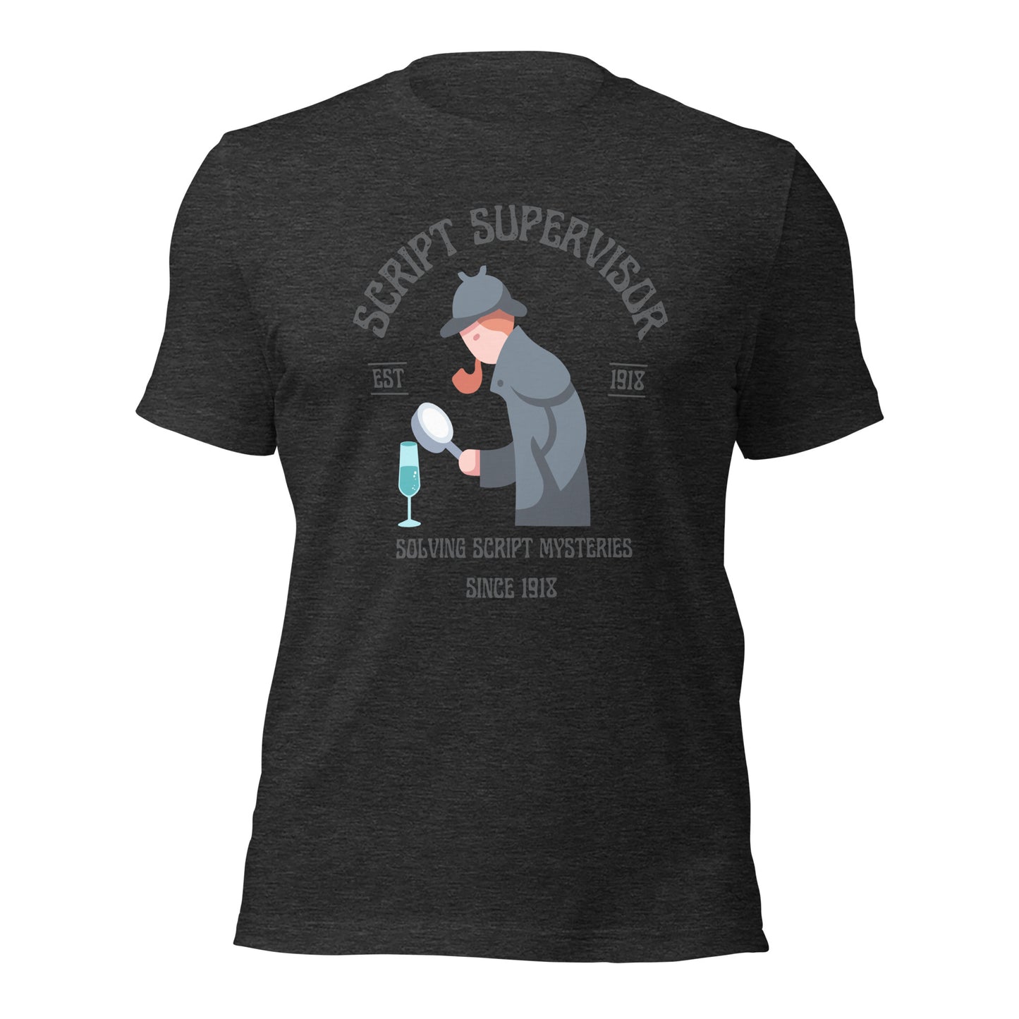 Script Supervisor Solving Mysteries T-shirt (Female)