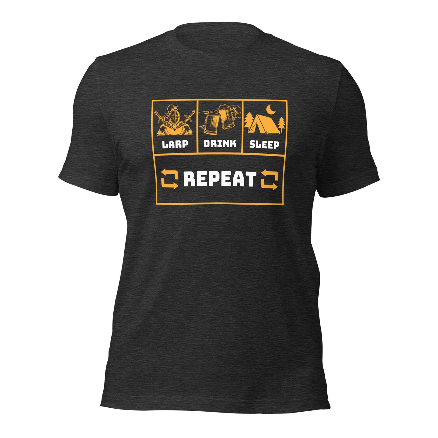 LARP, Drink, Sleep, Repeat T-Shirt