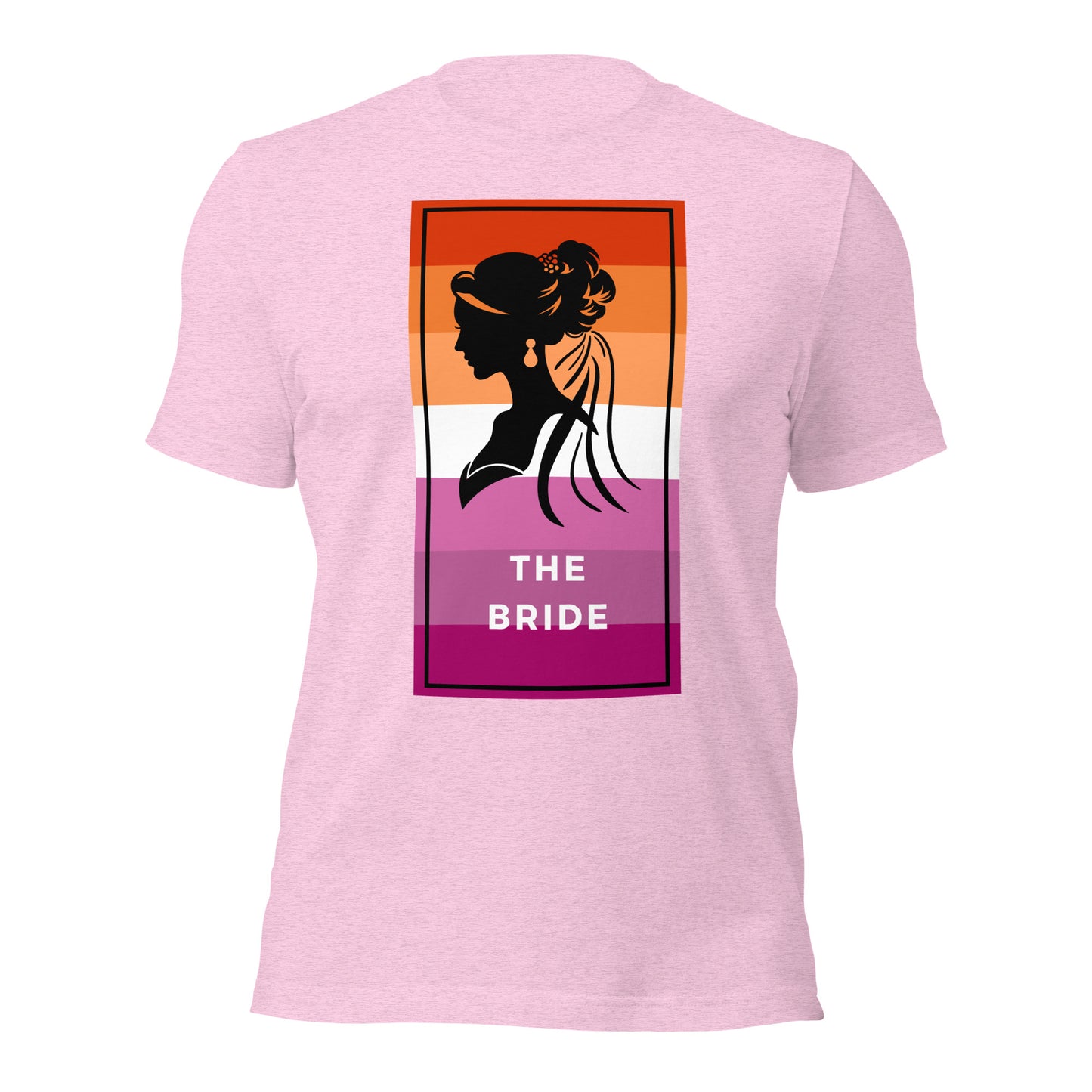 Lesbian Bride "Femme", Bridal Party T-shirt