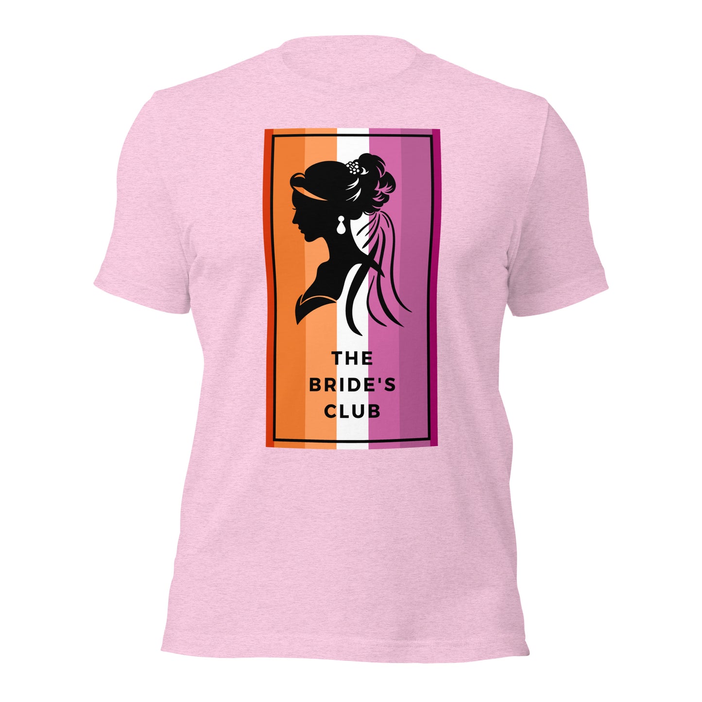 Lesbian Bride's Club "Femme", Bridal Party T-shirt