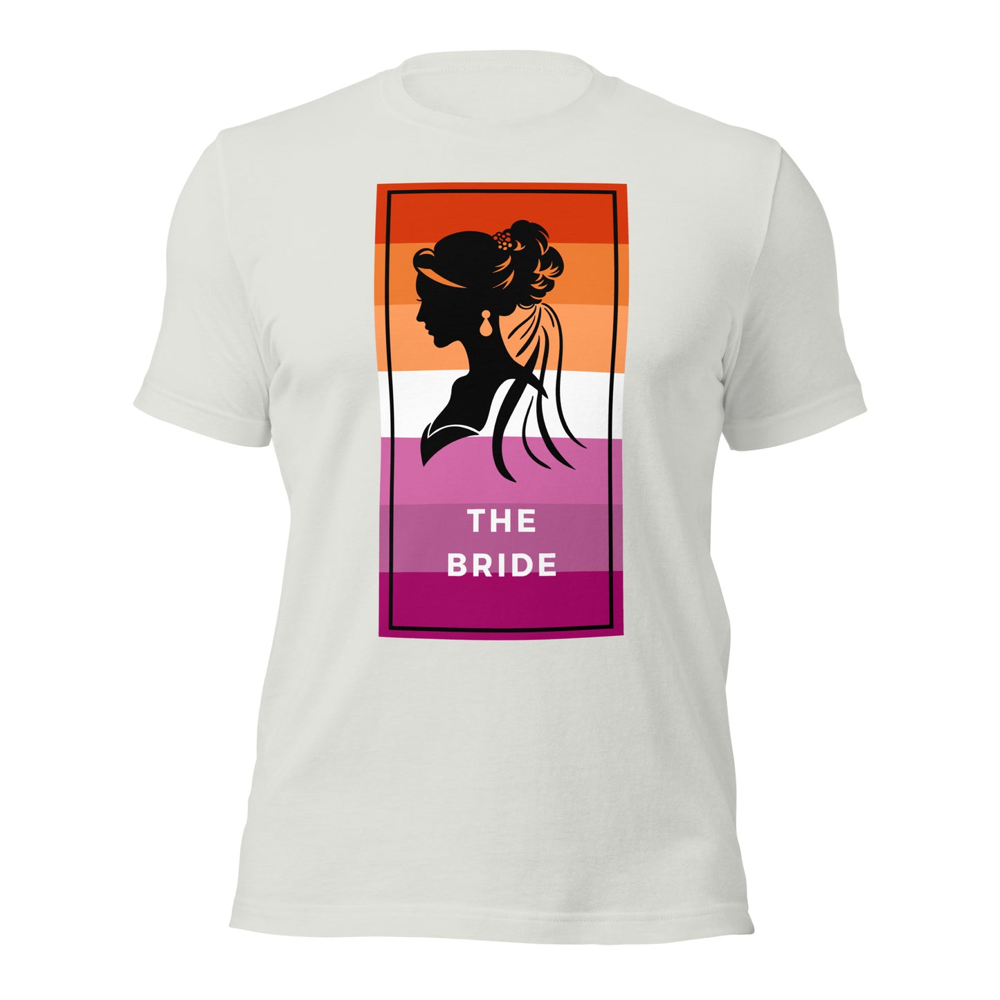 Lesbian Bride "Femme", Bridal Party T-shirt