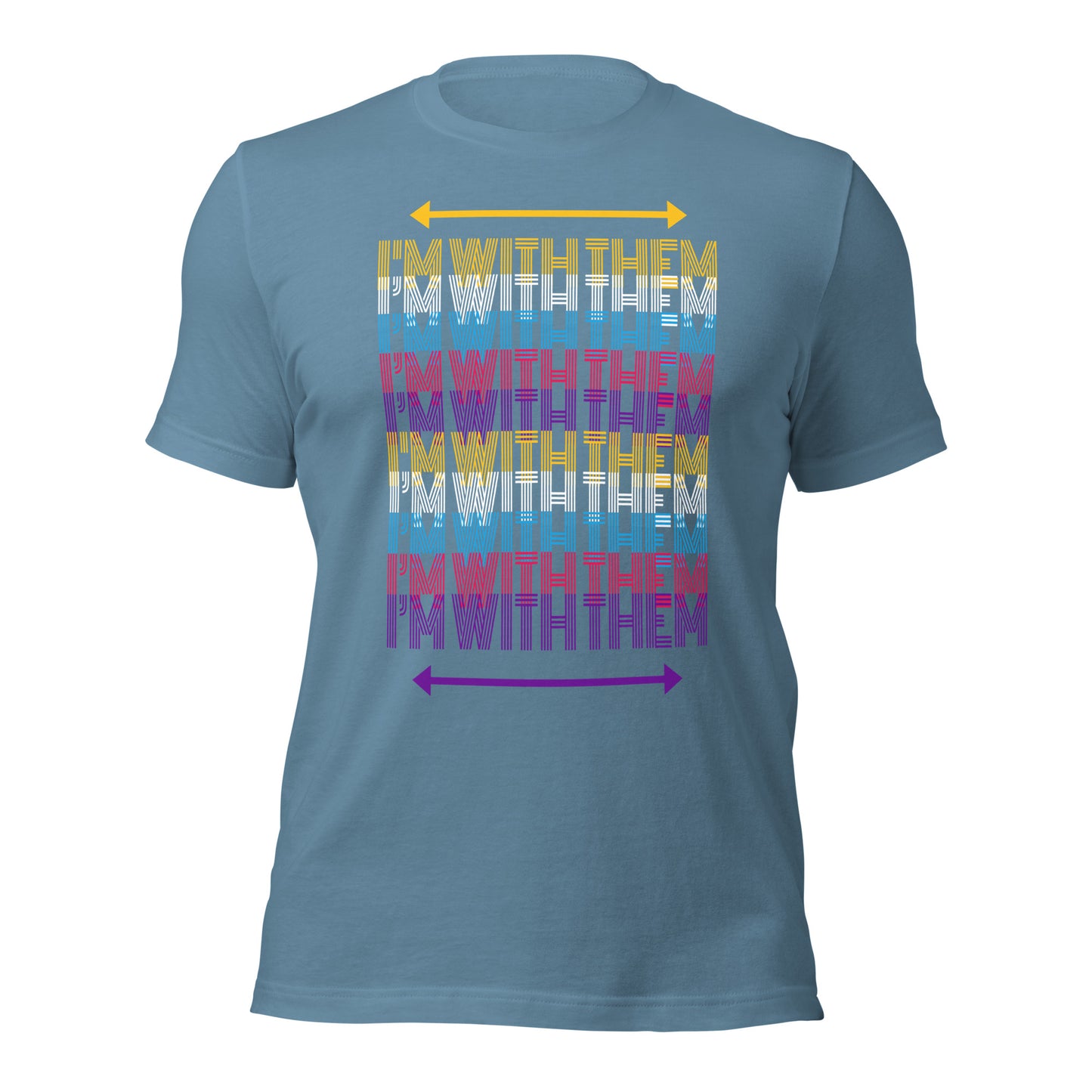 I'm With Them Polyamory T-shirt