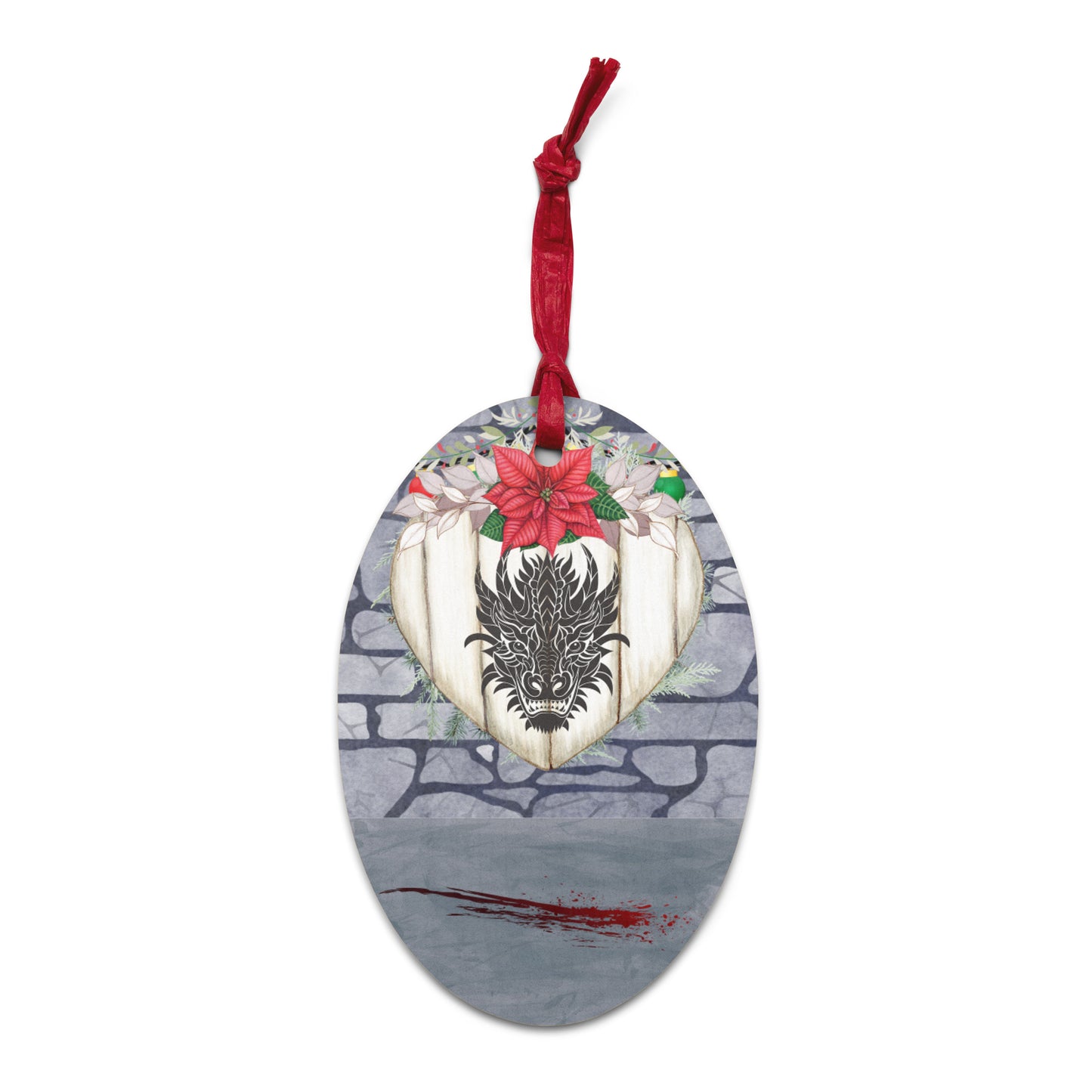 Deck the Dungeons Tabletop Gaming Wooden ornament