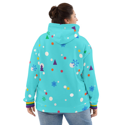 Holi-Queers Ugly Holiday Pride Hoodie