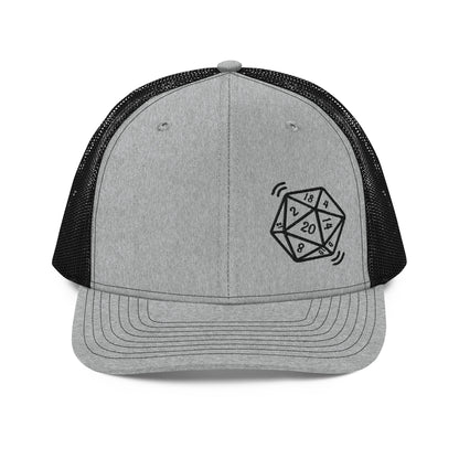 Nat D20 Tabletop Gaming Trucker Cap (Light)