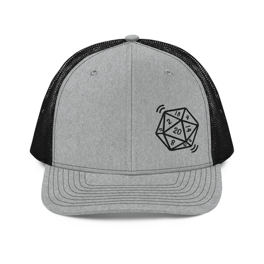 Nat D20 Tabletop Gaming Trucker Cap (Light)