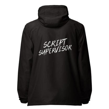 Script Supervisor 50s Style lightweight zip up windbreaker