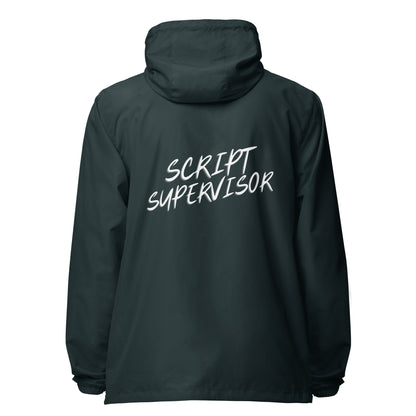 Script Supervisor 50s Style lightweight zip up windbreaker