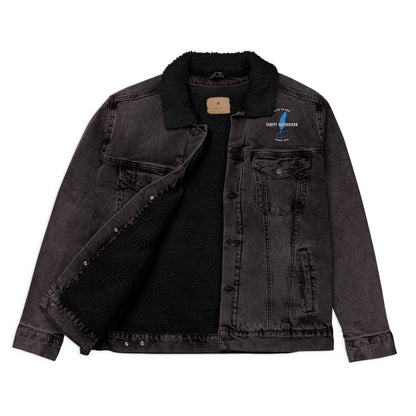 Script Supervisor, Club of One denim sherpa jacket