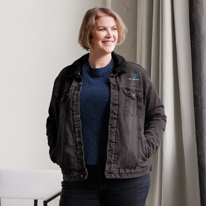 Script Supervisor, Club of One denim sherpa jacket