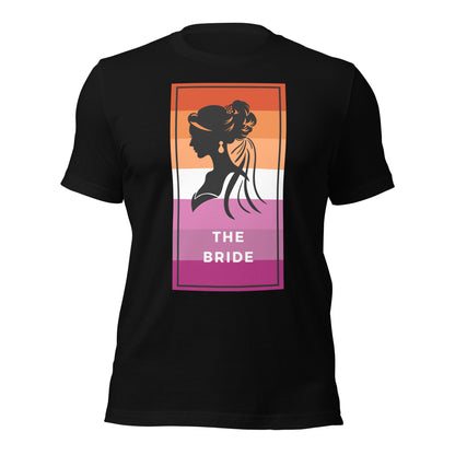 Lesbian Bride "Femme", Bridal Party T-shirt