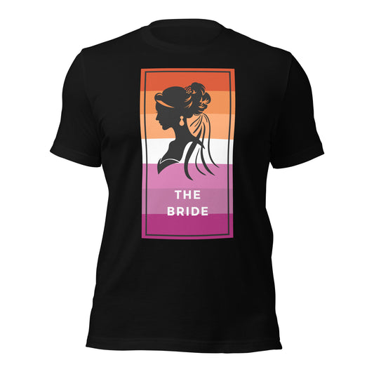 Lesbian Bride "Femme", Bridal Party T-shirt