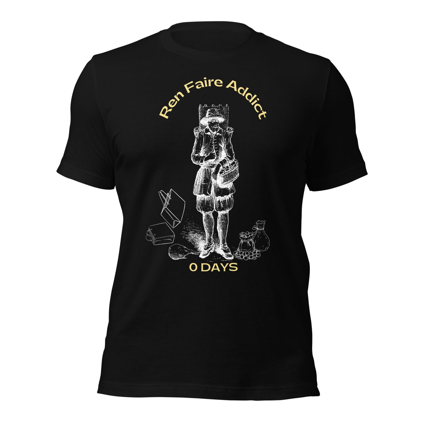 Ren Faire Addict T-shirt, Renaissance Festival Tee