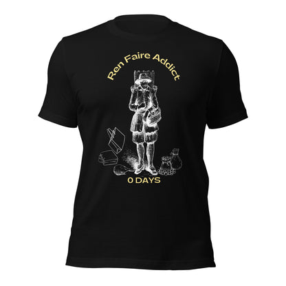 Ren Faire Addict T-shirt, Renaissance Festival Tee