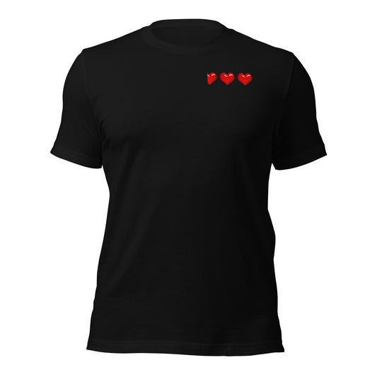 LARP 'til the End Health Meter T-Shirt