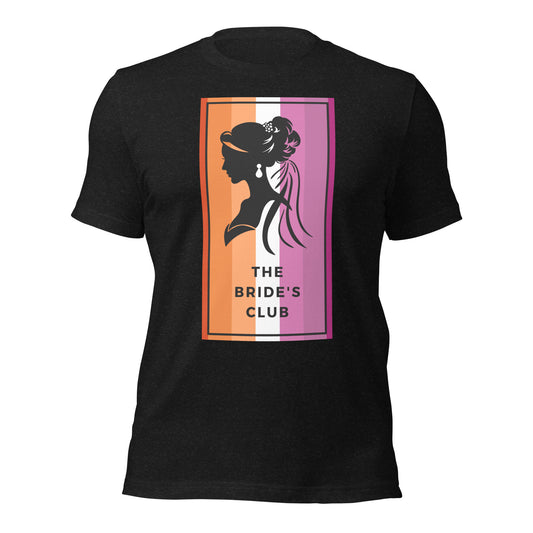 Lesbian Bride's Club "Femme", Bridal Party T-shirt