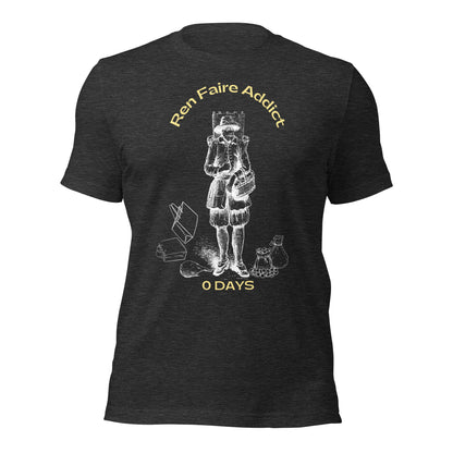 Ren Faire Addict T-shirt, Renaissance Festival Tee
