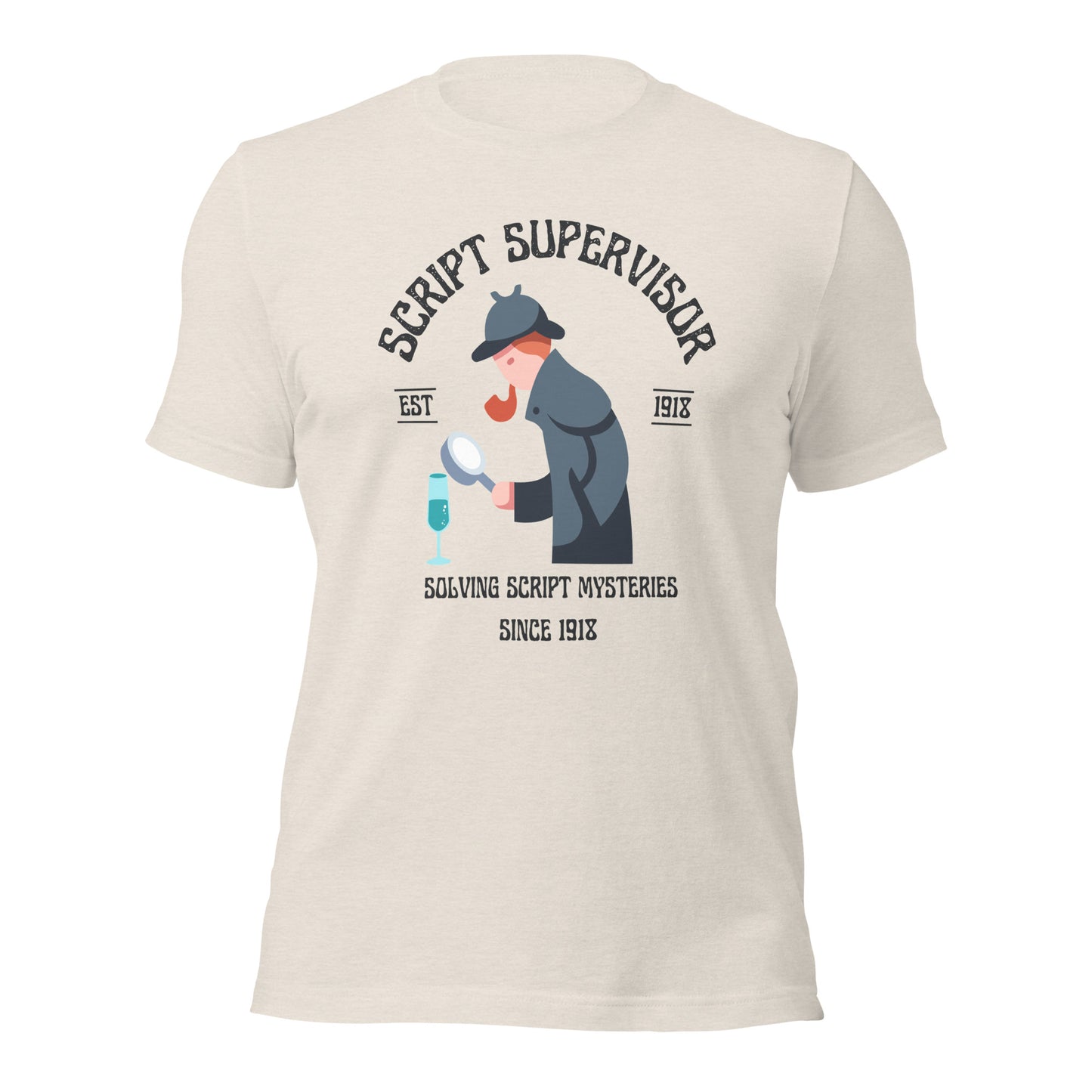 Script Supervisor Solving Mysteries T-shirt (Female)