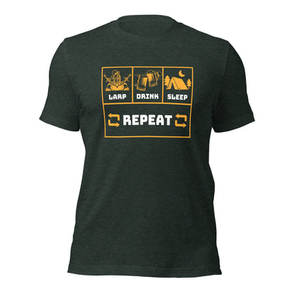 LARP, Drink, Sleep, Repeat T-Shirt